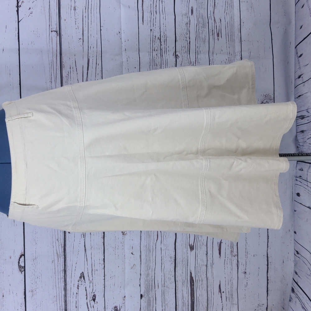 Talbots Petite Stretch Natural Skirt size 8